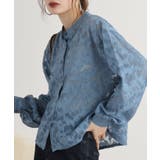 シアージャガードスタンドカラーブラウス | atONE | 詳細画像2