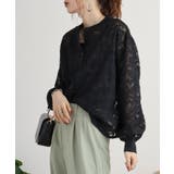 シアージャガードスタンドカラーブラウス | atONE | 詳細画像5