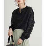 シアージャガードスタンドカラーブラウス | atONE | 詳細画像6