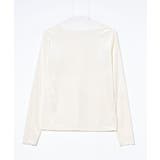 カットベロアメロークルーネックロンT | atONE | 詳細画像23