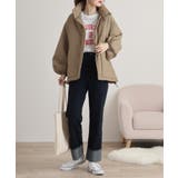 ハイネック衿取り外し2wayブルゾン | atONE | 詳細画像8 