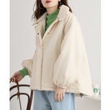 ハイネック衿取り外し2wayブルゾン | atONE | 詳細画像15 