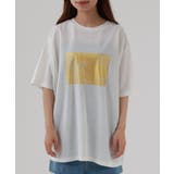 接触冷感 箔かすれプリント カノコ Tシャツ | atONE | 詳細画像15
