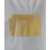 接触冷感 箔かすれプリント カノコ Tシャツ | atONE | 詳細画像18