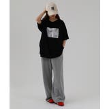 接触冷感 箔かすれプリント カノコ Tシャツ | atONE | 詳細画像6