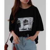 接触冷感 箔×ヴィンテージカーフォトプリント カノコ Tシャツ | atONE | 詳細画像2 