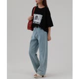 接触冷感 箔×ヴィンテージカーフォトプリント カノコ Tシャツ | atONE | 詳細画像6 