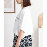 レーヨンキャミOP+小花柄天竺Tシャツアンサンブル | atONE | 詳細画像14