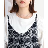レーヨンキャミOP+小花柄天竺Tシャツアンサンブル | atONE | 詳細画像16