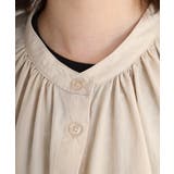 RNクールタッチ接触冷感フレアギャザーブラウス | atONE | 詳細画像20 