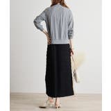 梨地カットVネックカーデ | atONE | 詳細画像10