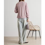 梨地カットVネックカーデ | atONE | 詳細画像19