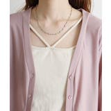 梨地カットVネックカーデ | atONE | 詳細画像28