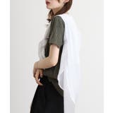 リップルストライプ半袖Tシャツ | atONE | 詳細画像13