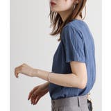 リップルストライプ半袖Tシャツ | atONE | 詳細画像26