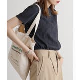 リップルストライプ半袖Tシャツ | atONE | 詳細画像8