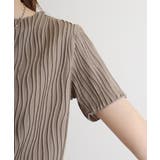 リップルストライプ半袖Tシャツ | atONE | 詳細画像36