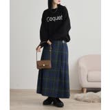 レタリングジャガードニット | atONE | 詳細画像12 