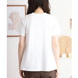 シフォンベスト＋天竺AラインシルエットTシャツアンサンブル | atONE | 詳細画像18 