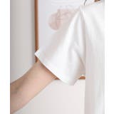 シフォンベスト＋天竺AラインシルエットTシャツアンサンブル | atONE | 詳細画像25 