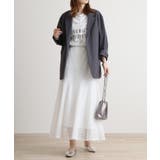 メッシュレースフレアスカート | atONE | 詳細画像10