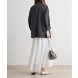 メッシュレースフレアスカート | atONE | 詳細画像12