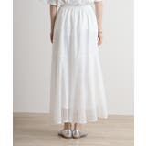 メッシュレースフレアスカート | atONE | 詳細画像15