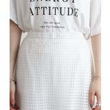 メッシュレースフレアスカート | atONE | 詳細画像16