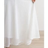 メッシュレースフレアスカート | atONE | 詳細画像18