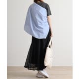 メッシュレースフレアスカート | atONE | 詳細画像5