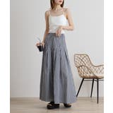 カップ付きバッククロスリブキャミソール | atONE | 詳細画像12 