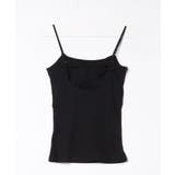 カップ付きバッククロスリブキャミソール | atONE | 詳細画像14 