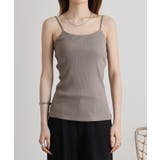 カップ付きバッククロスリブキャミソール | atONE | 詳細画像18 