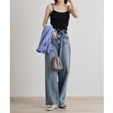 カップ付きバッククロスリブキャミソール | atONE | 詳細画像3 