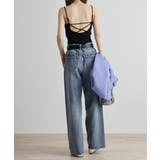 カップ付きバッククロスリブキャミソール | atONE | 詳細画像4 