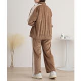 TCカットベロアライン入りZIPスタンドジャケット | atONE | 詳細画像14 