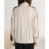 TCカットベロアライン入りZIPスタンドジャケット | atONE | 詳細画像17 