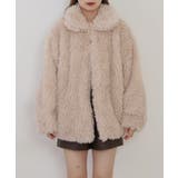 シープファーステンカラーミドル丈コート | atONE | 詳細画像29 