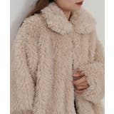 シープファーステンカラーミドル丈コート | atONE | 詳細画像32 