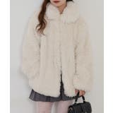 シープファーステンカラーミドル丈コート | atONE | 詳細画像3 