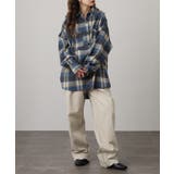 ビエラチェックロングシャツ | atONE | 詳細画像4 