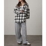 ビエラチェックロングシャツ | atONE | 詳細画像25 