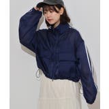 ライン入りオーガンシアーブルゾン | atONE | 詳細画像10 