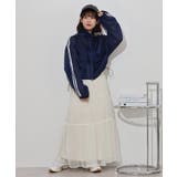 ライン入りオーガンシアーブルゾン | atONE | 詳細画像12 