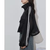 ライン入りオーガンシアーブルゾン | atONE | 詳細画像14 