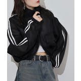 ライン入りオーガンシアーブルゾン | atONE | 詳細画像1 