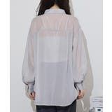 ラメ楊柳シアービスチェセットブラウス | atONE | 詳細画像19 