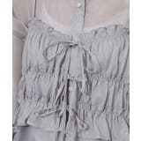 ラメ楊柳シアービスチェセットブラウス | atONE | 詳細画像23 