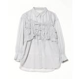 ラメ楊柳シアービスチェセットブラウス | atONE | 詳細画像30 