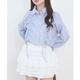 ショート丈 フロントシャーリング シャツ | atONE | 詳細画像27 